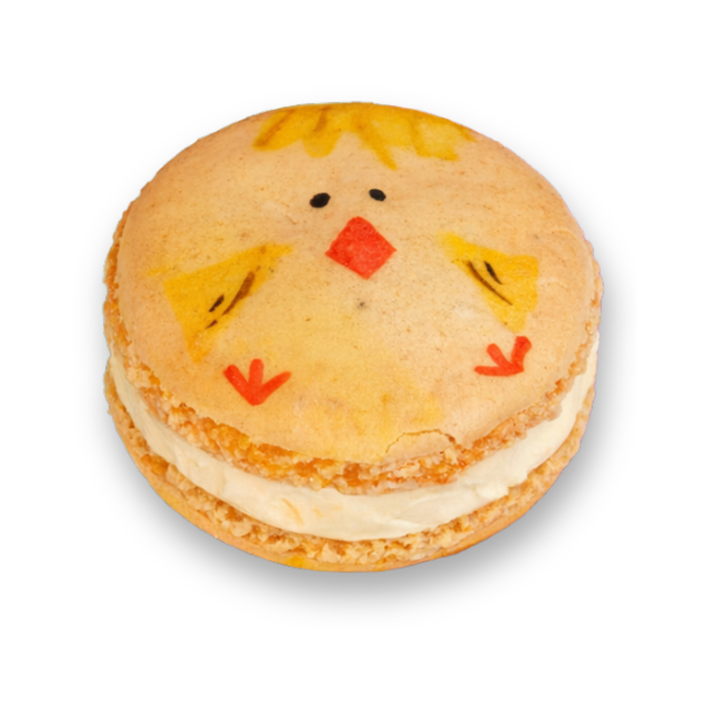 Easter Chick Macaroons