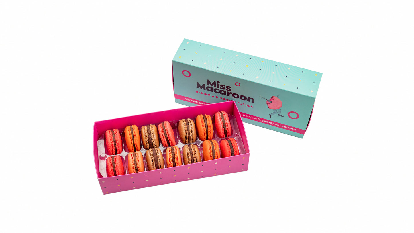 Chocolate Collection Macaroons Gift Box