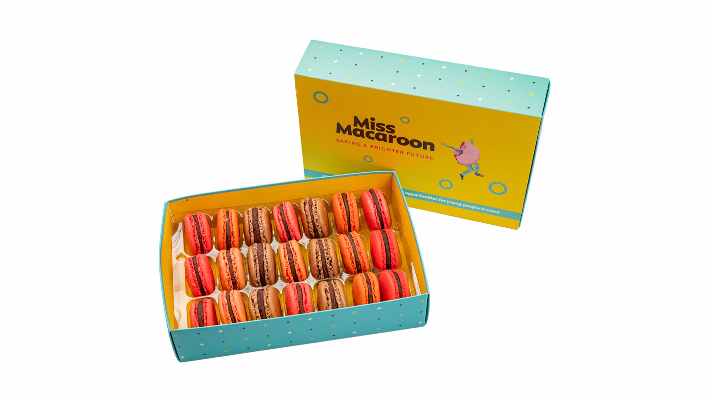 Chocolate Collection Macaroons Gift Box