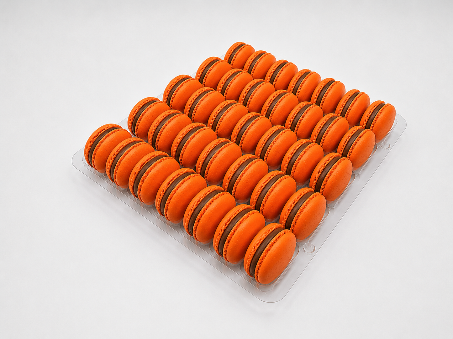 Dark Chocolate Orange Flavour Gluten-Free Macaroon