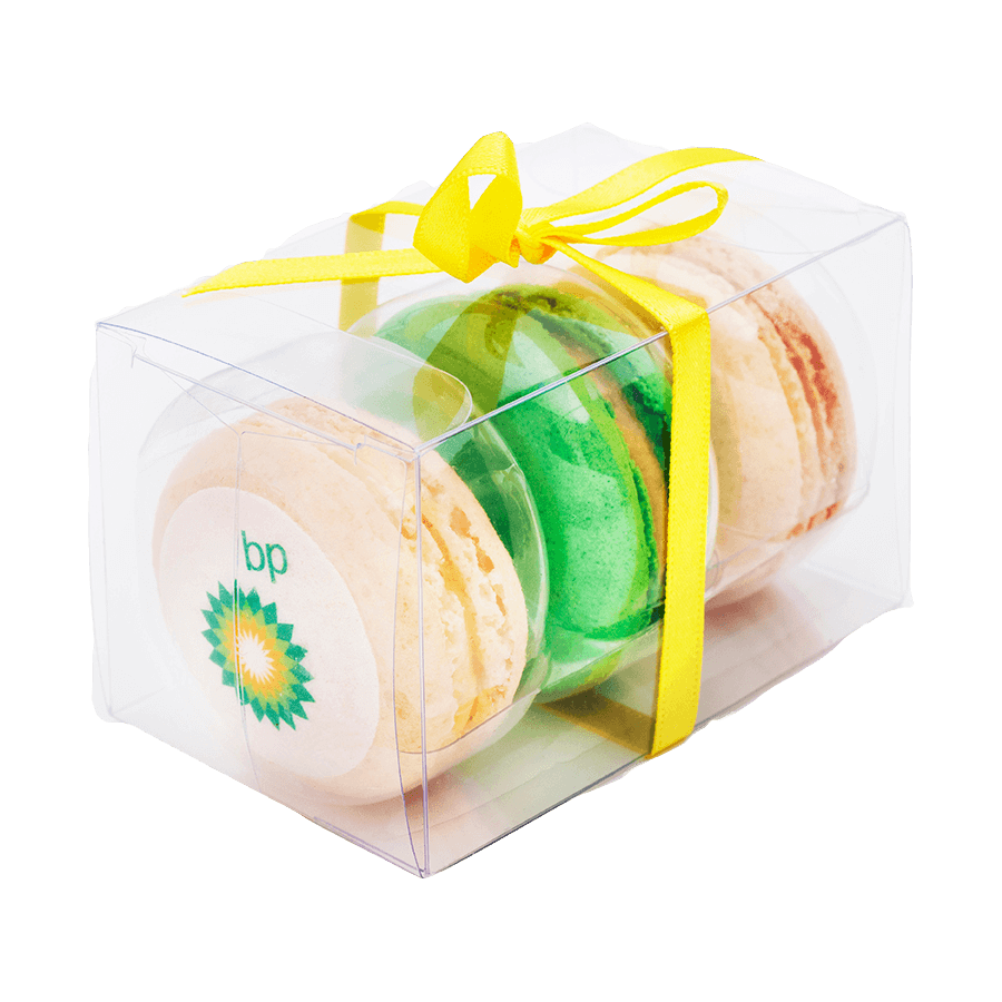 Logo Printed Macaroon Gift Boxes – 25