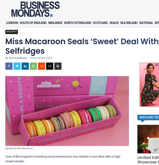 Miss Macaroon on ‘Business Mondays’