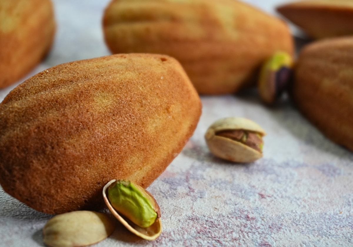 Pistachio  Gluten-Free Madeleine — Box of 15