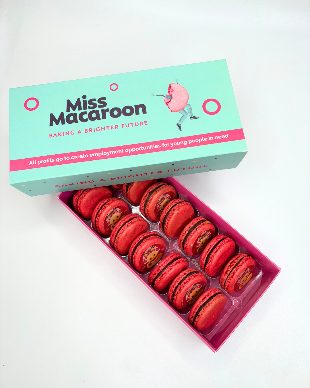 Chinese New Year Limited Edition Red Macaroon Gift Box