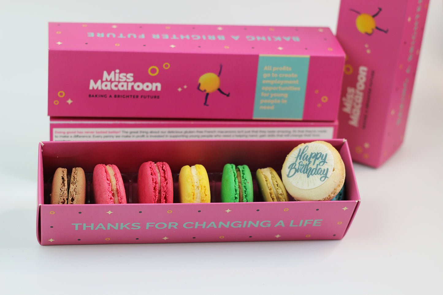 Birthday Macaroons Gift Box For A Special Day