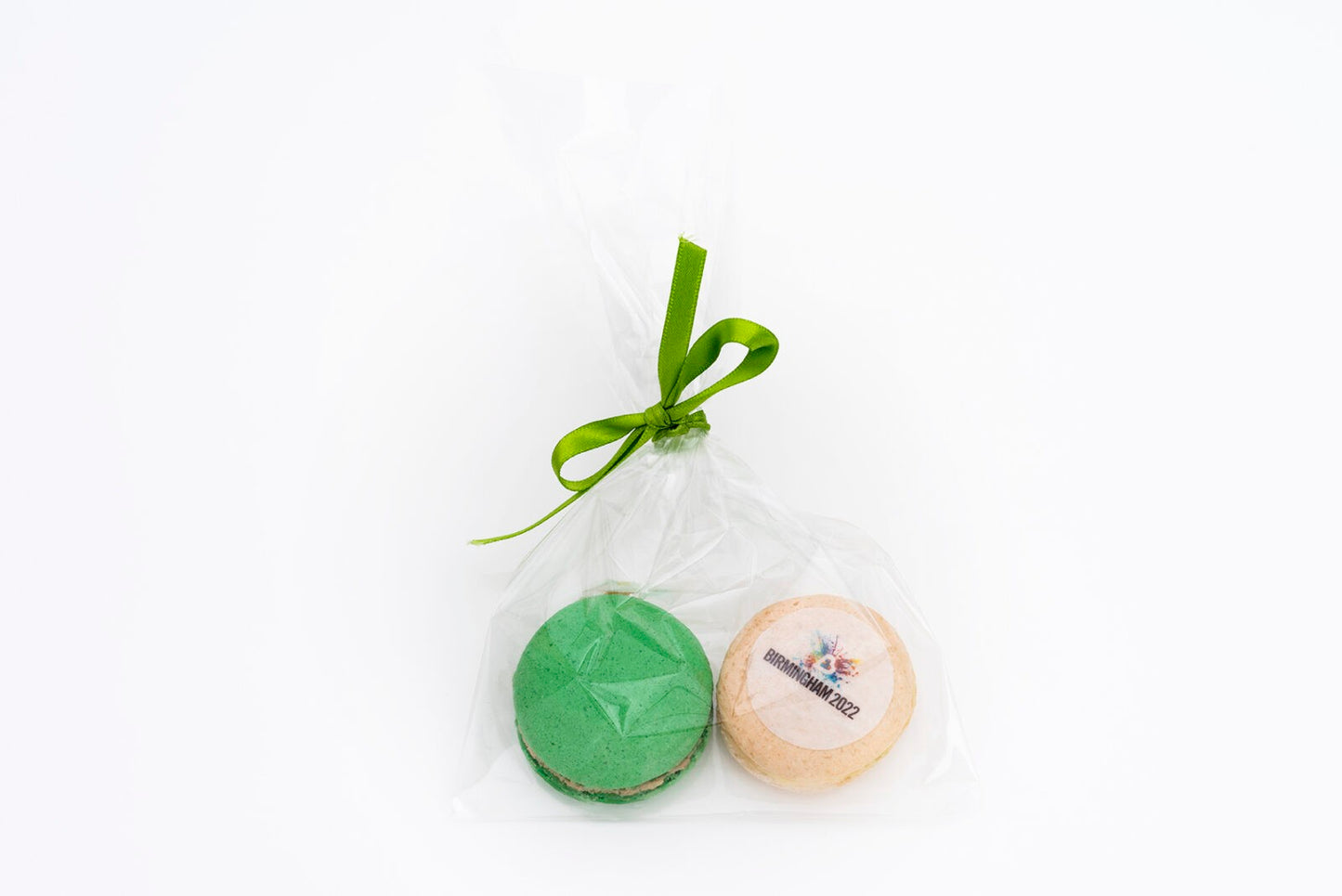 Logo Printed Macaroon Gift Bags – 25