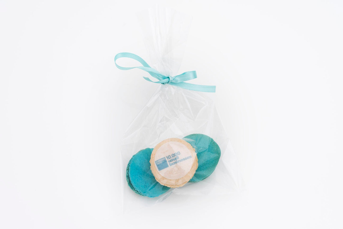 Logo Printed Macaroon Gift Bags – 25