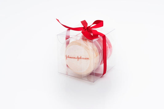 Logo Printed Macaroon Gift Boxes – 25