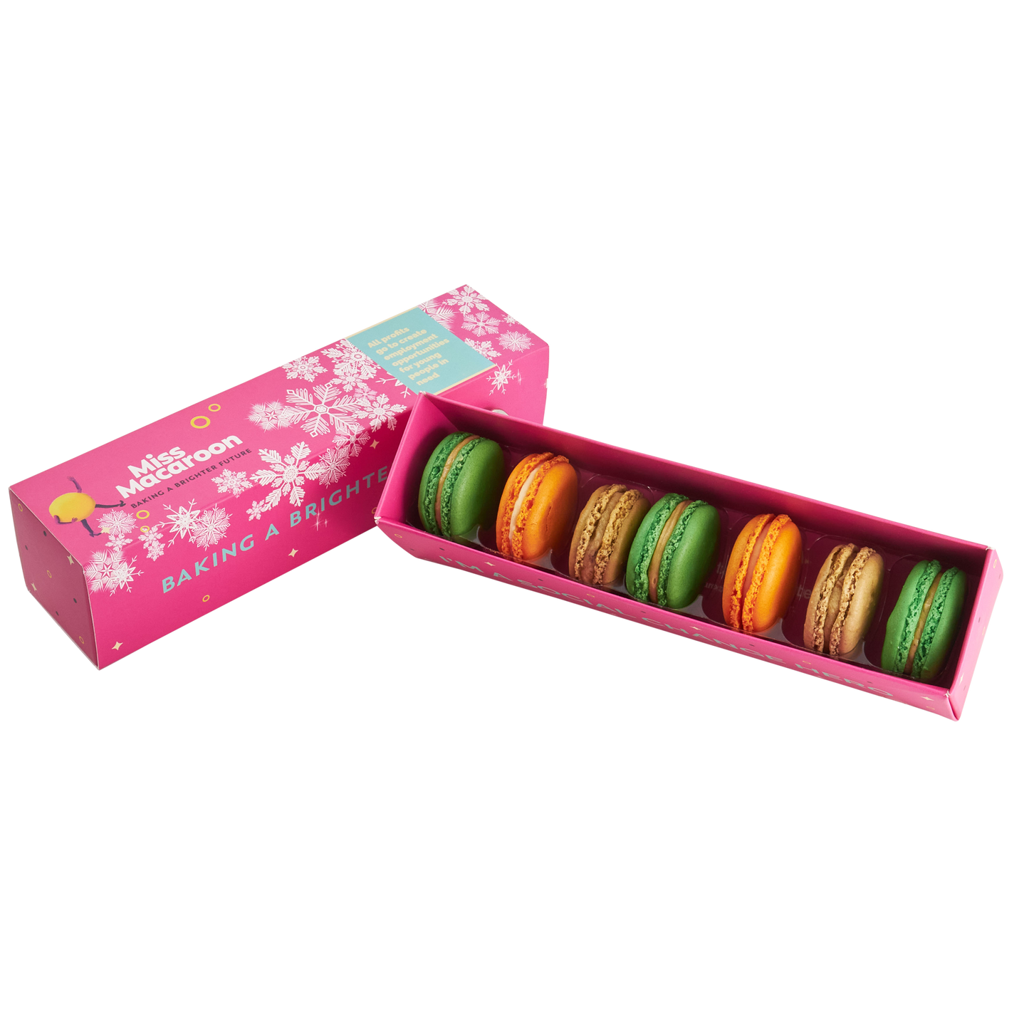 Christmas Macaroon Gift Box