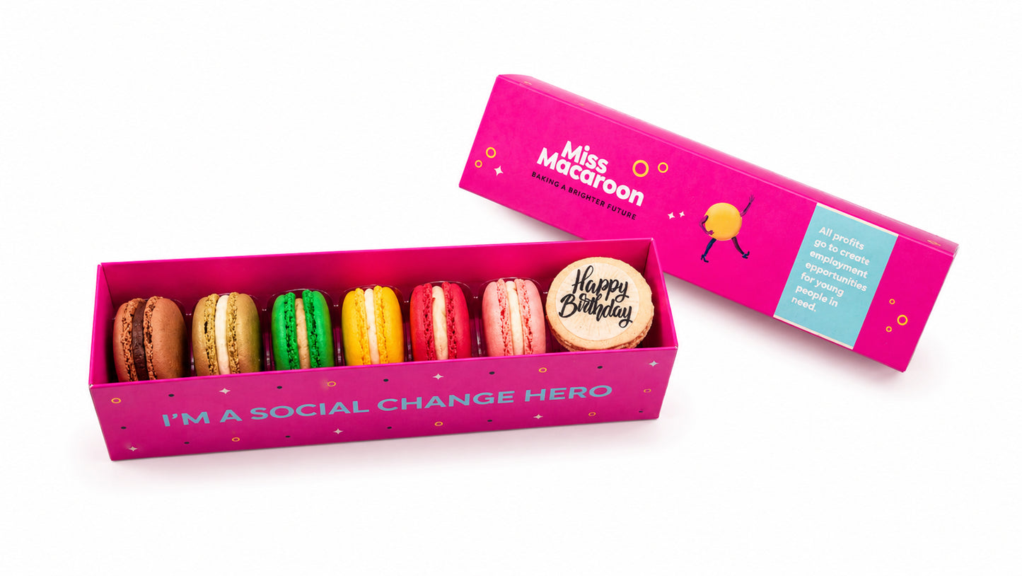 Birthday Macaroons Gift Box