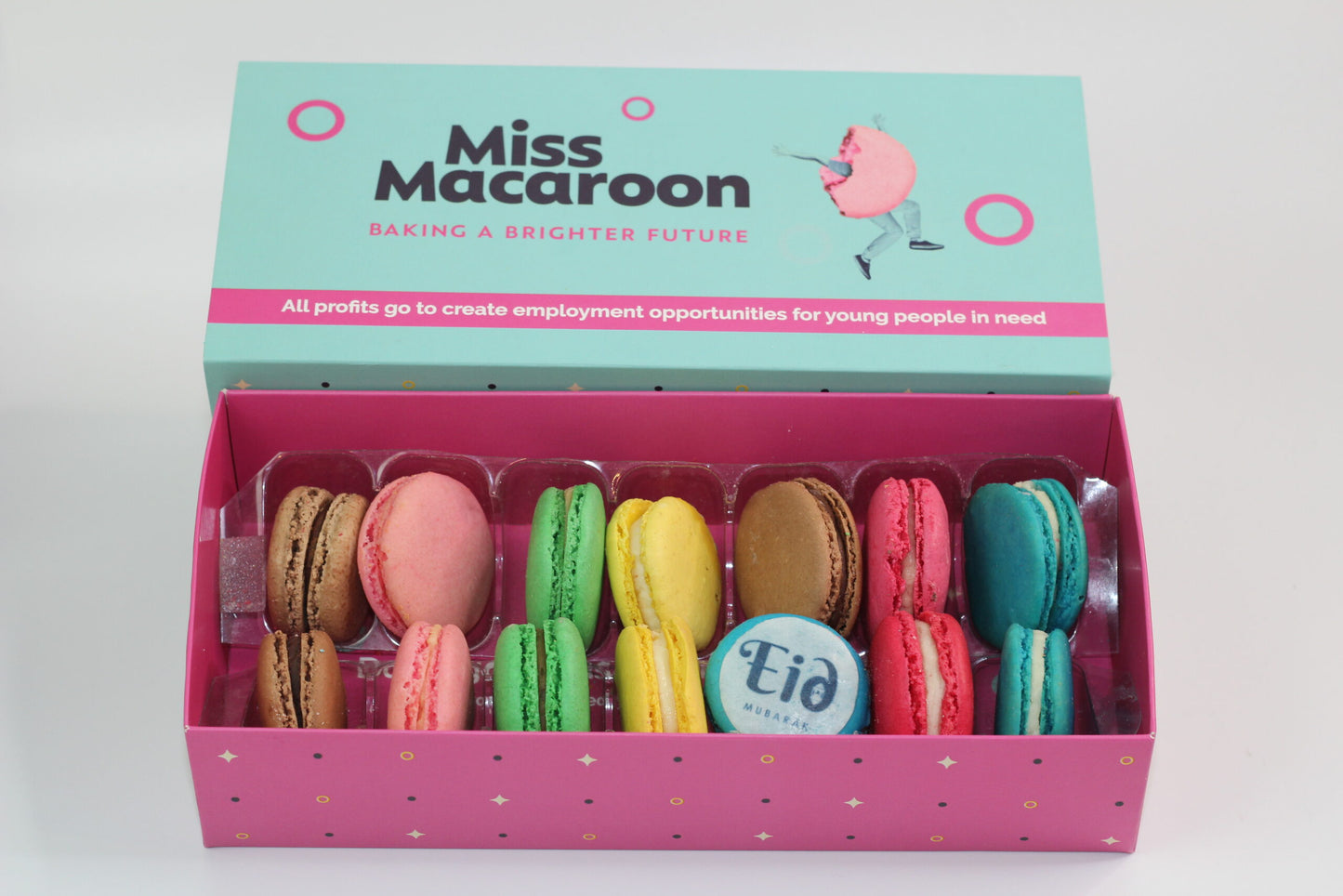 Eid Mubarak Macaroon Gift Box