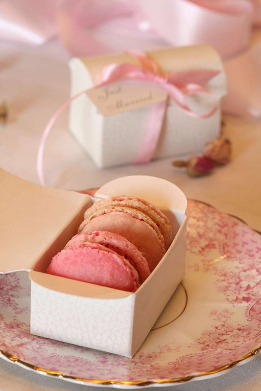 Macaron Chest Wedding Favours – ten