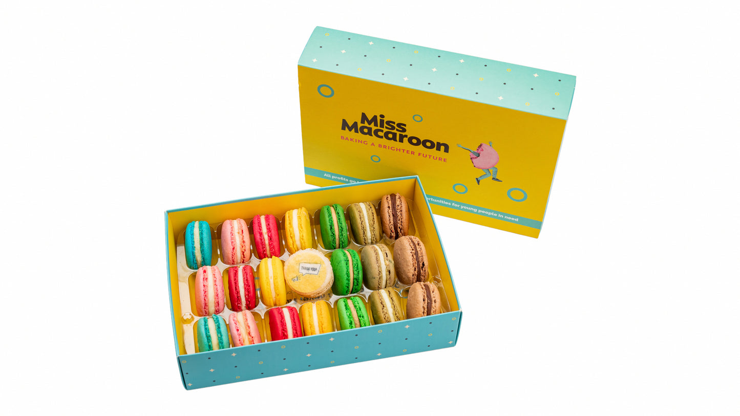 Thank You Macaroons Gift Box