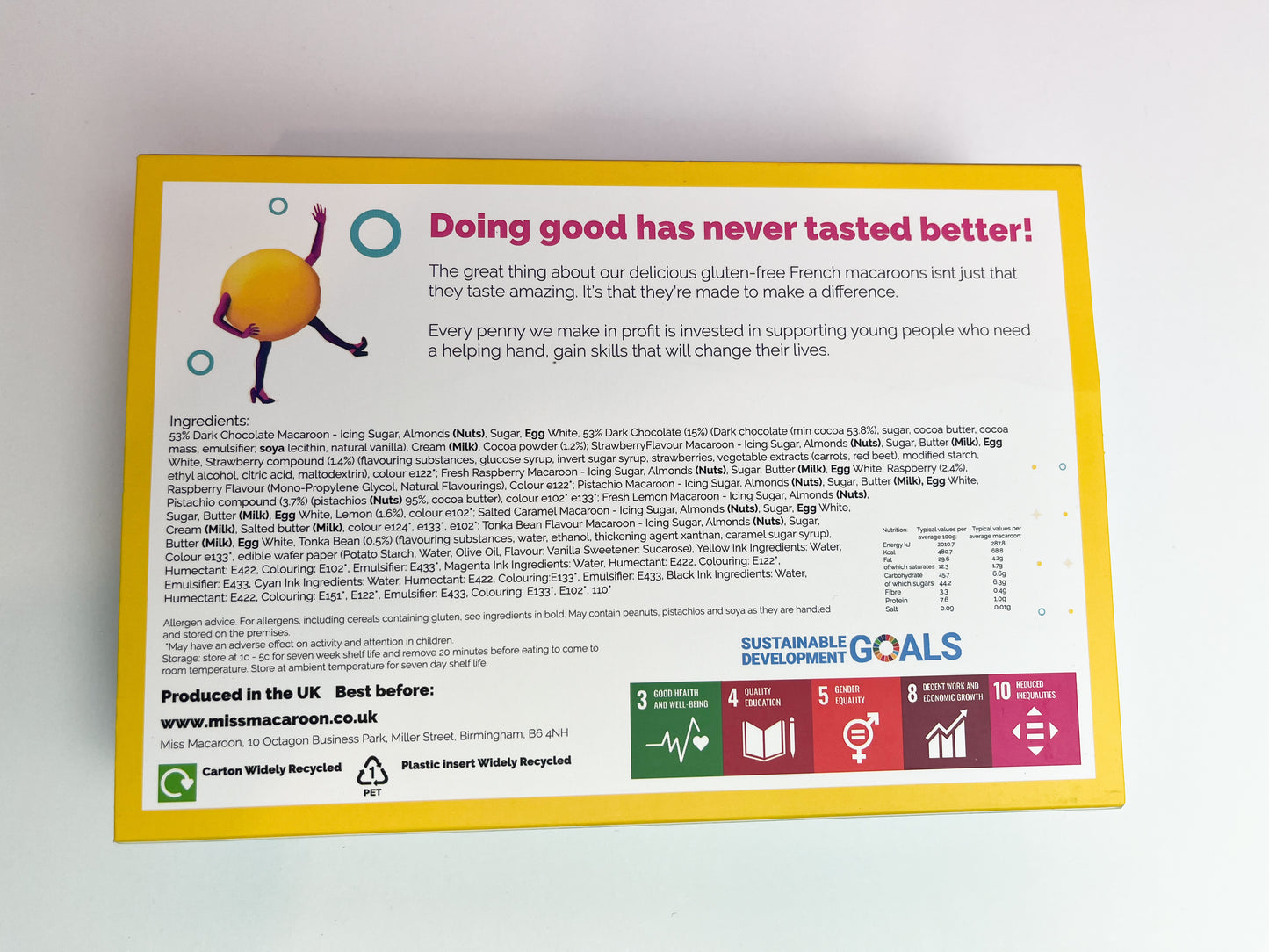 Get Well Soon Macaroons Gift Box