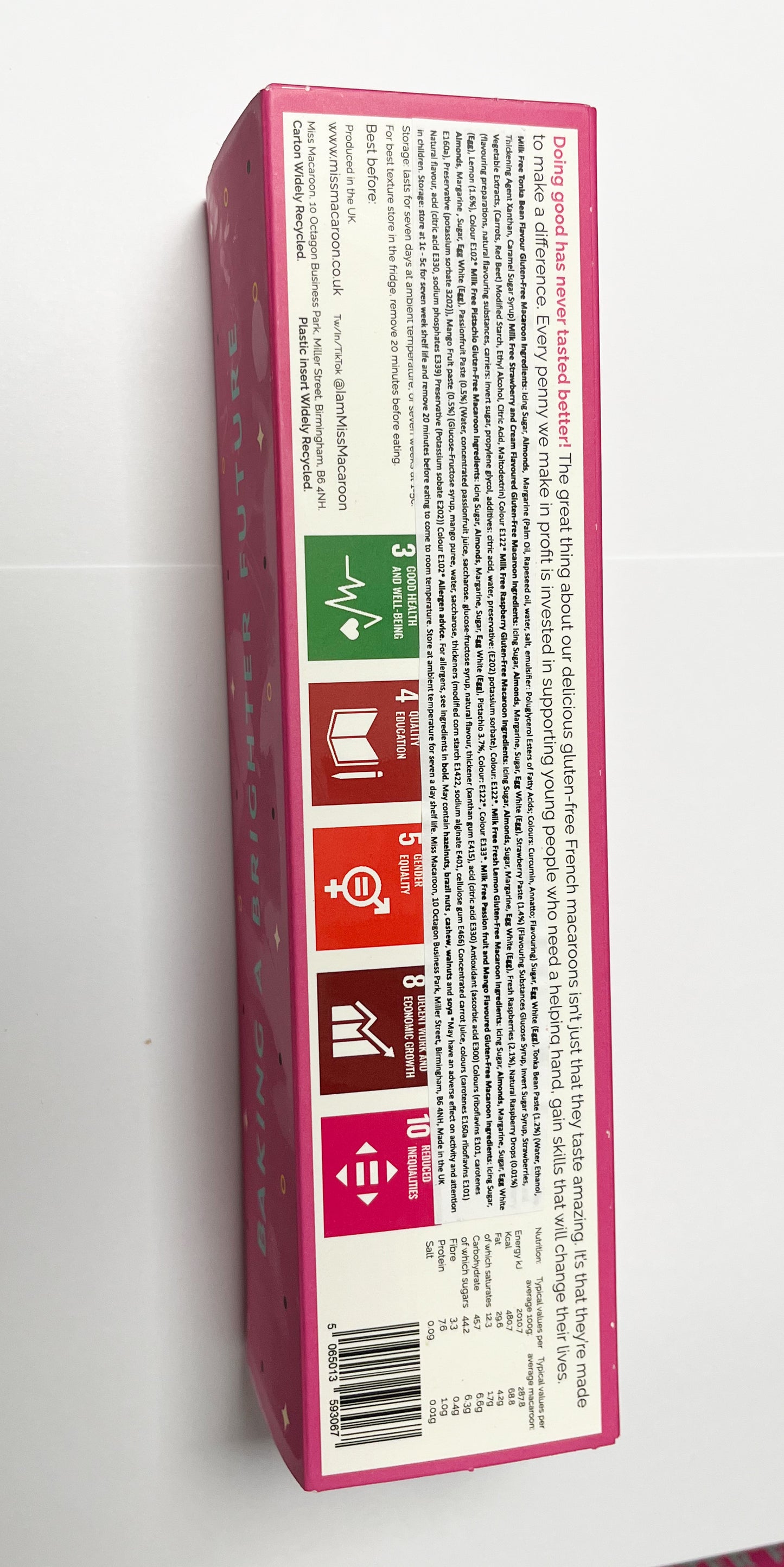 Milk-Free Collection Macaroons Gift Box