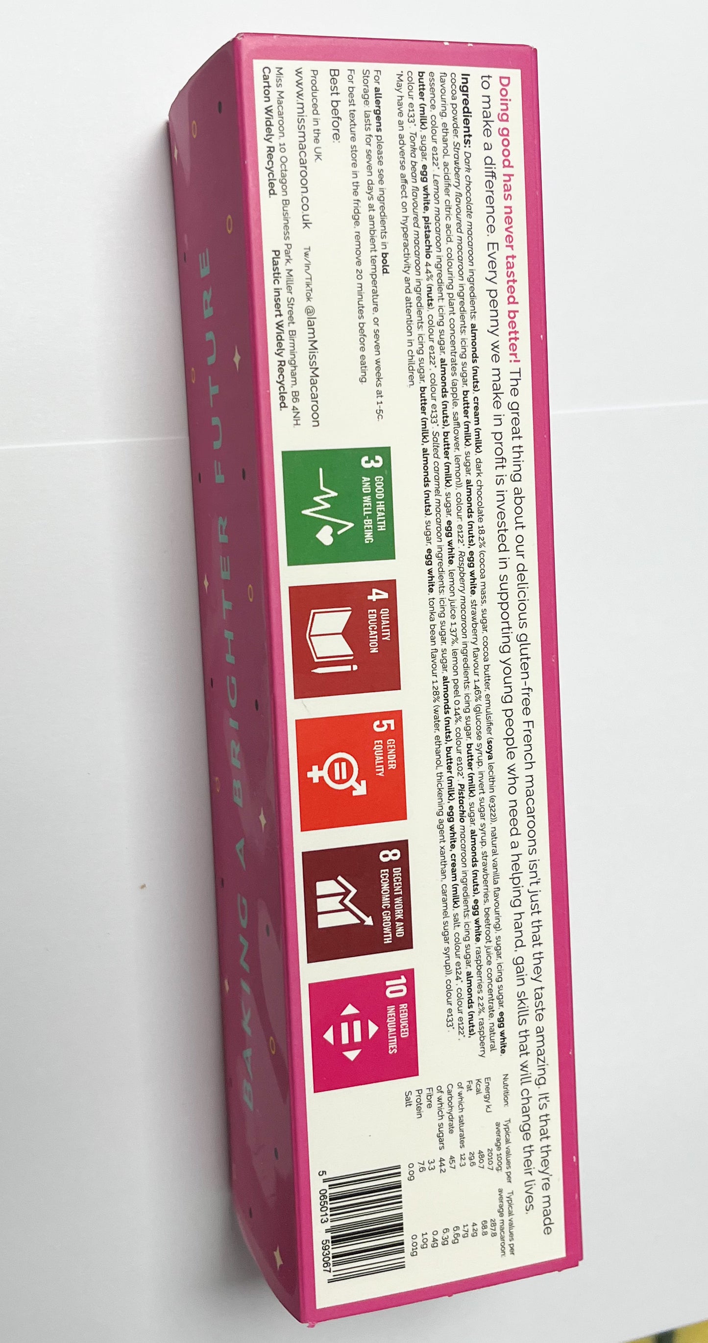 Thank You Macaroons Gift Box