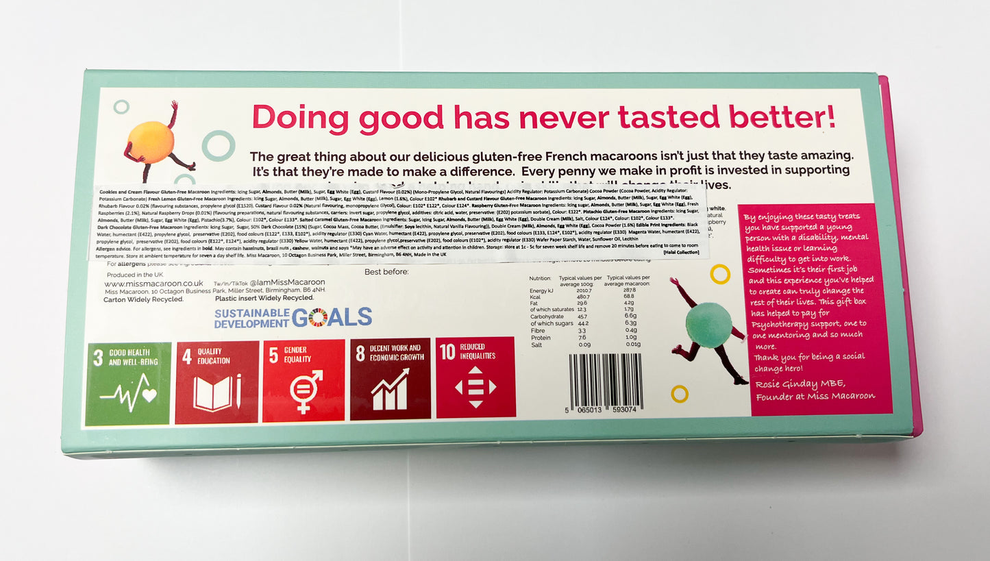 Eid Mubarak Macaroon Gift Box