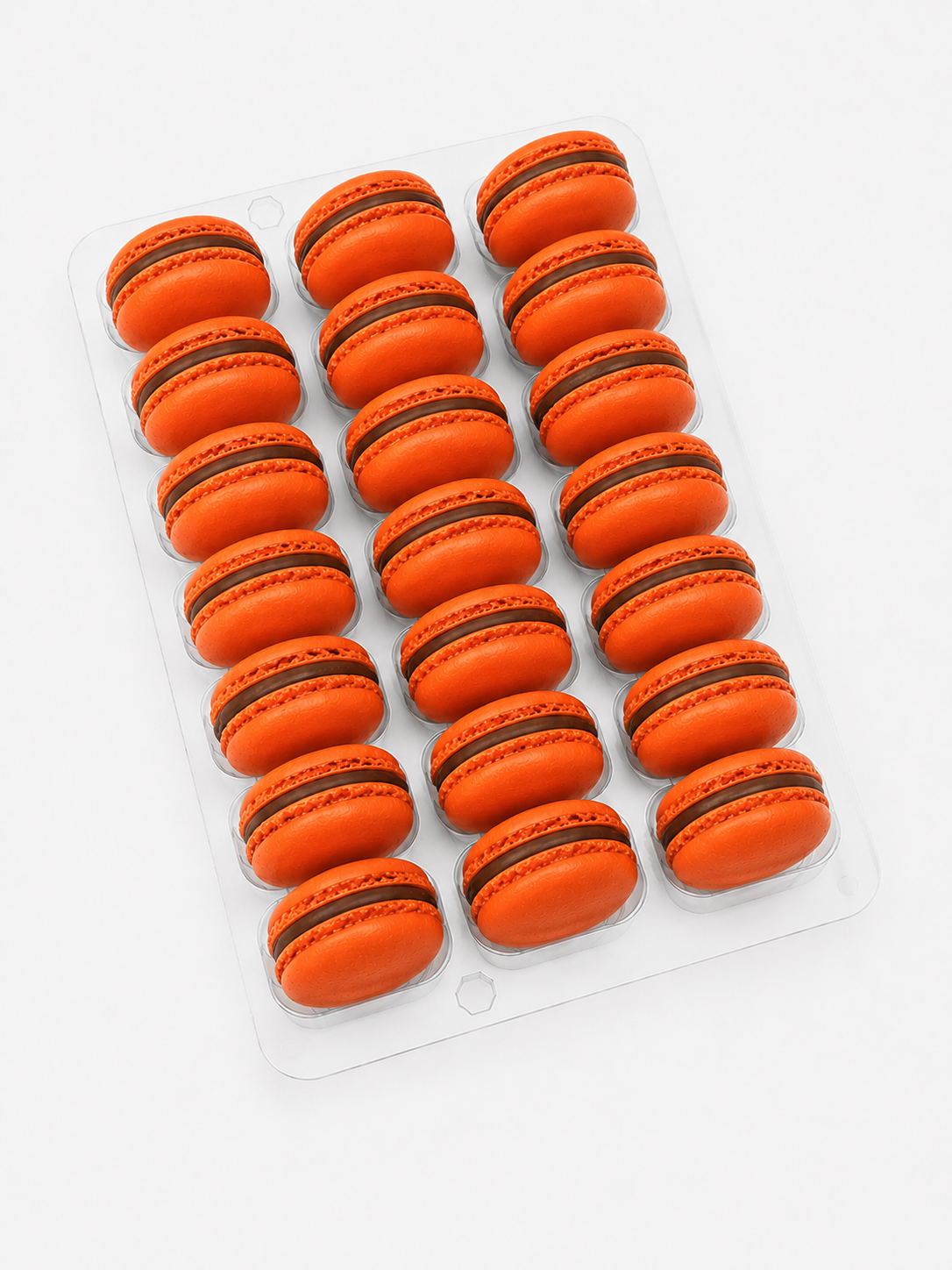 Dark Chocolate Orange Flavour Gluten-Free Macaroon
