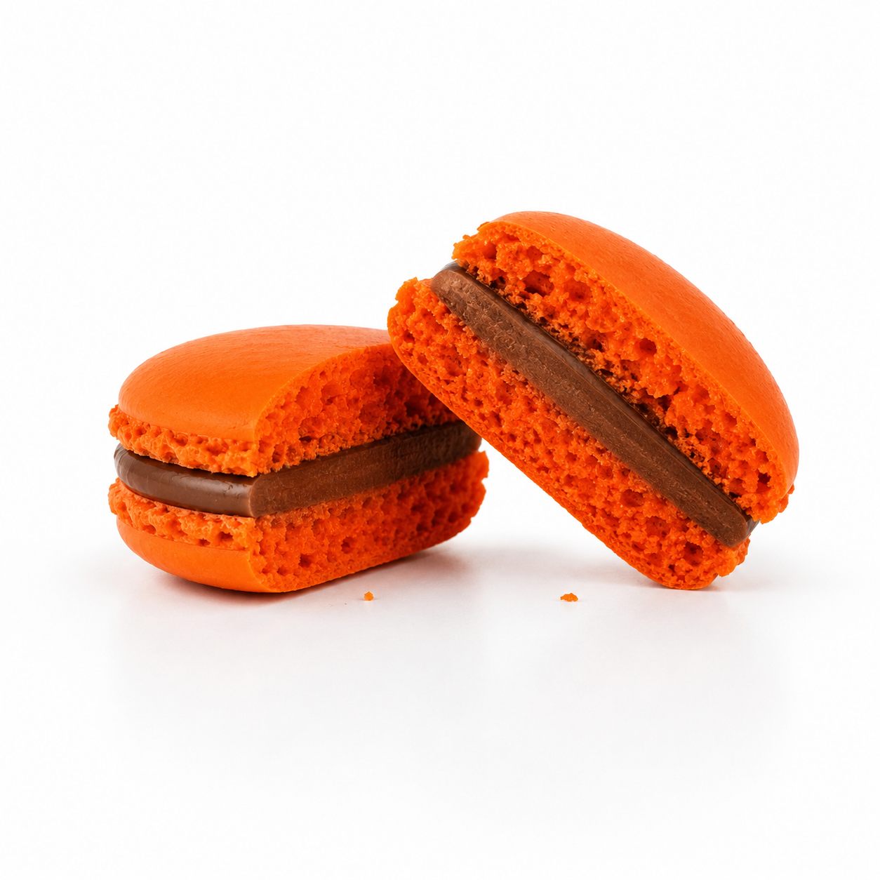 Dark Chocolate Orange Flavour Gluten-Free Macaroon