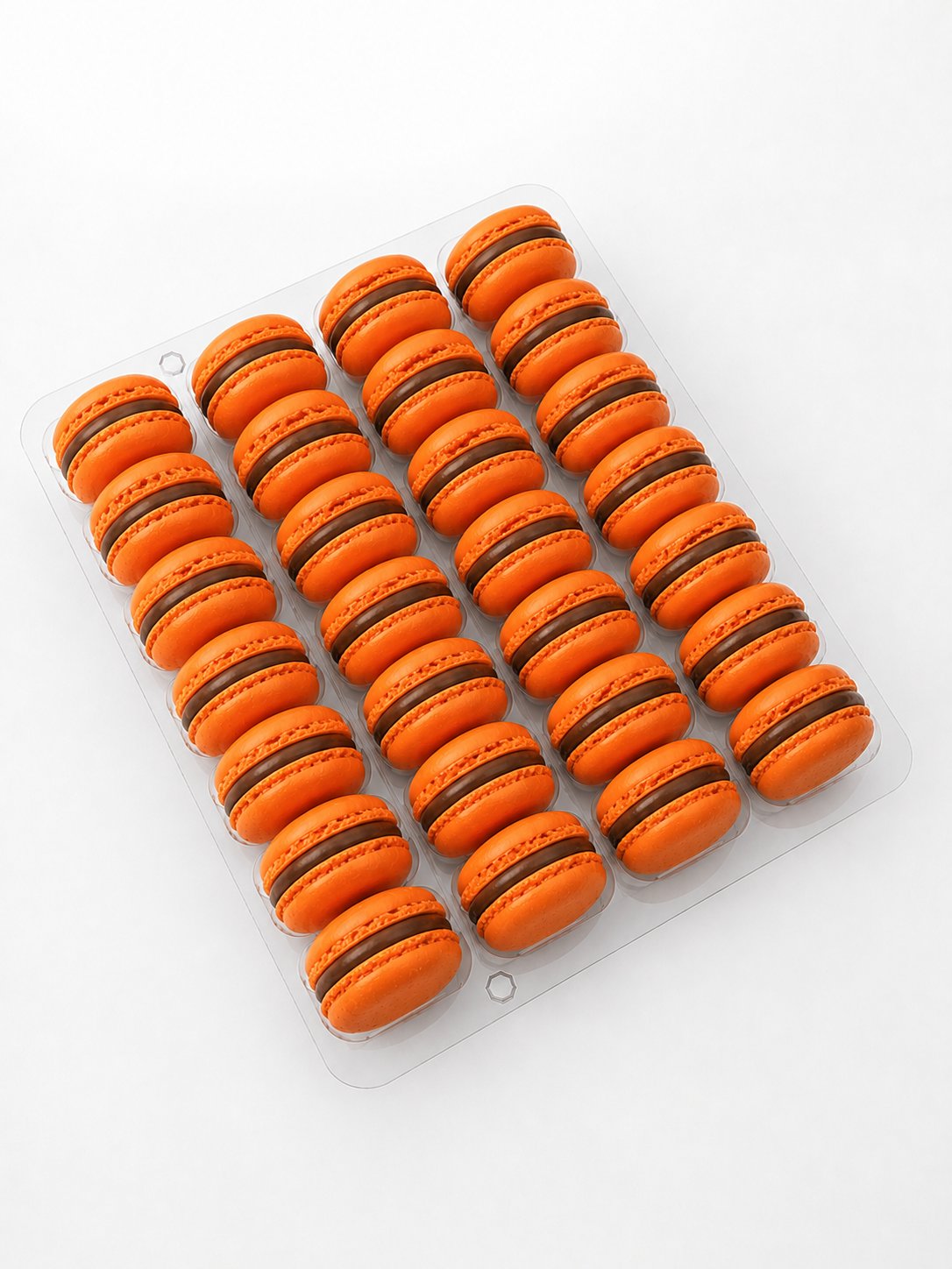 Dark Chocolate Orange Flavour Gluten-Free Macaroon