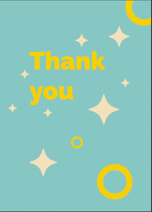 Thank You Greeting Card