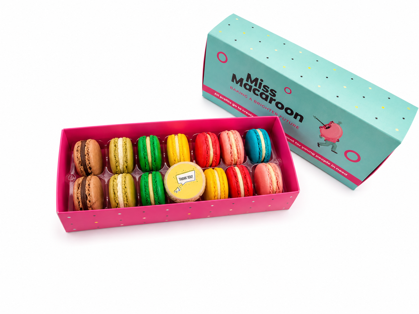 Thank You Macaroons Gift Box