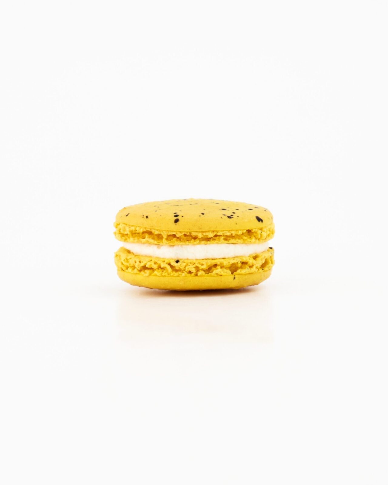 Yellow Macaroons Passionfruit and Mango